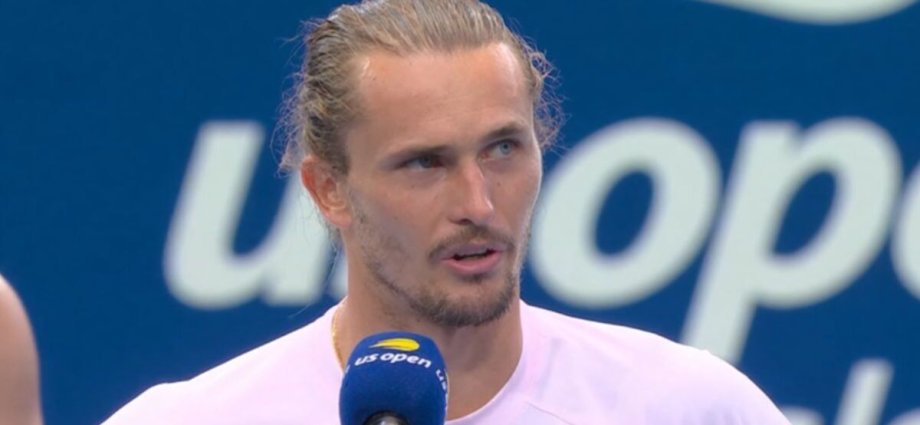 Alexander Zverev apologises immediately after winning US Open final