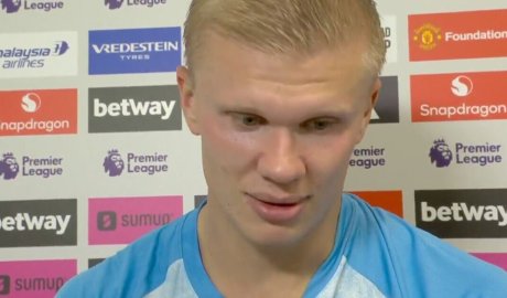 Erling Haaland apologises after Man Utd controversy as Man City star goes viral