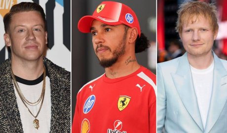 Lewis Hamilton stands up for Macklemore after Ed Sheeran backlash