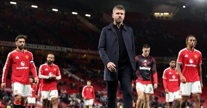Five Man Utd stars called out as Michael Carrick given first sack warning