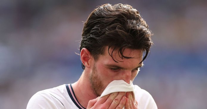 Declan Rice shows true colours after England squad exit as Harry Kane explains