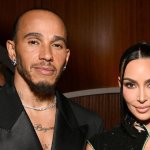 Kim Kardashian's saucy new nickname for Lewis Hamilton leaves Khloe in awe