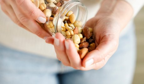 Eating a handful of nuts each day is linked with lower risk of high blood pressure, our research shows
