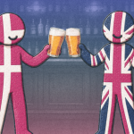 How do Denmark and the UK compare when it comes to alcohol and drinking habits?