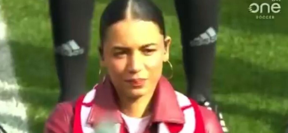 Famous popstar booed over national anthem as fans outraged