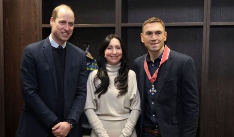 Sir Kevin Sinfield's promise to Rob Burrow's family as knighthood ban ended