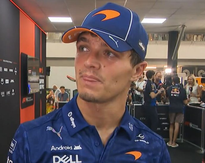 Lando Norris completes humiliating U-turn with apology after mocking reporter