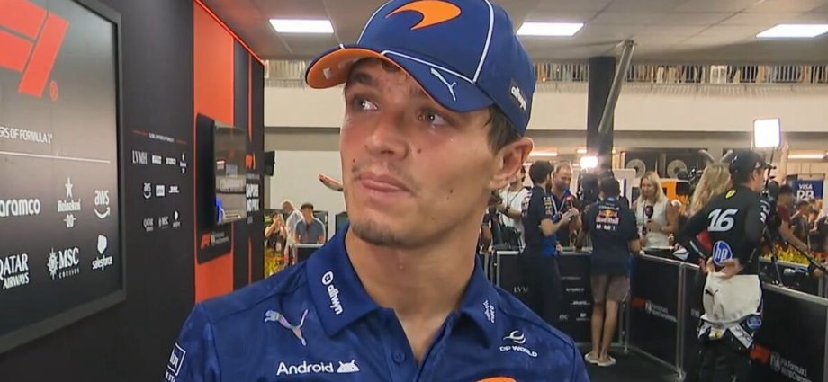 Lando Norris completes humiliating U-turn with apology after mocking reporter