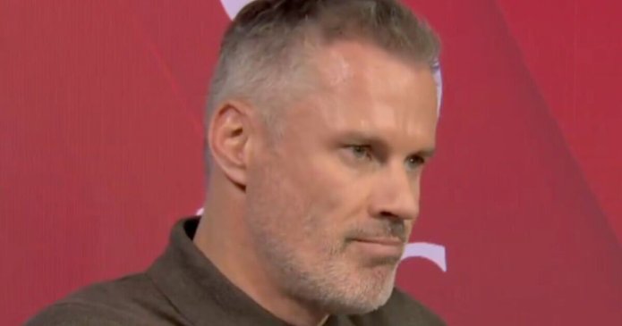 Jamie Carragher in fiery row over Florian Wirtz live on TV after Liverpool loss