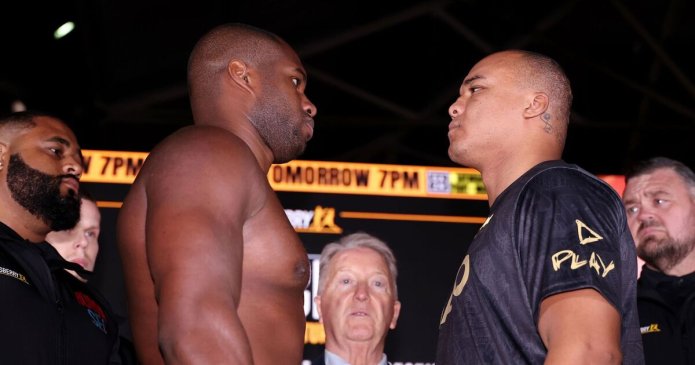 Daniel Dubois vs Fabio Wardley full fight card, live updates and results