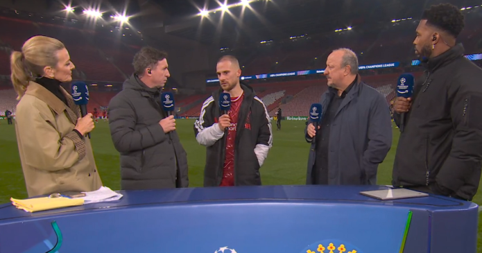 Alexis Mac Allister tells Gabby Logan 'something wasn't right' at Liverpool