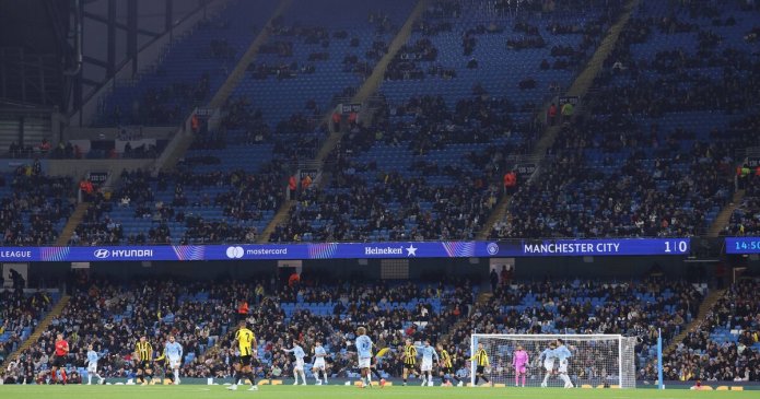 Reason Man City had 20,000 empty seats as Maresca speaks out on embarrassment