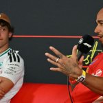 Lewis Hamilton's two-word order to Kimi Antonelli as media have same reaction