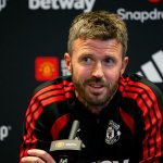 Michael Carrick issues statement at very start of Man Utd press conference
