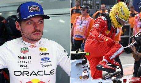 F1 LIVE Max Verstappen hit with grid penalty as Lewis Hamilton abandons session